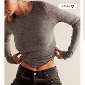 We The Free Be My Baby Long-Sleeve Tee